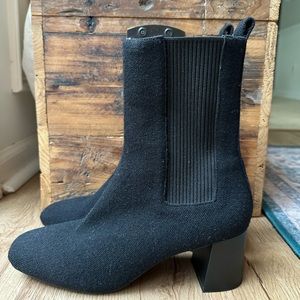 Vivai Square-toe Water Repellent Bootie